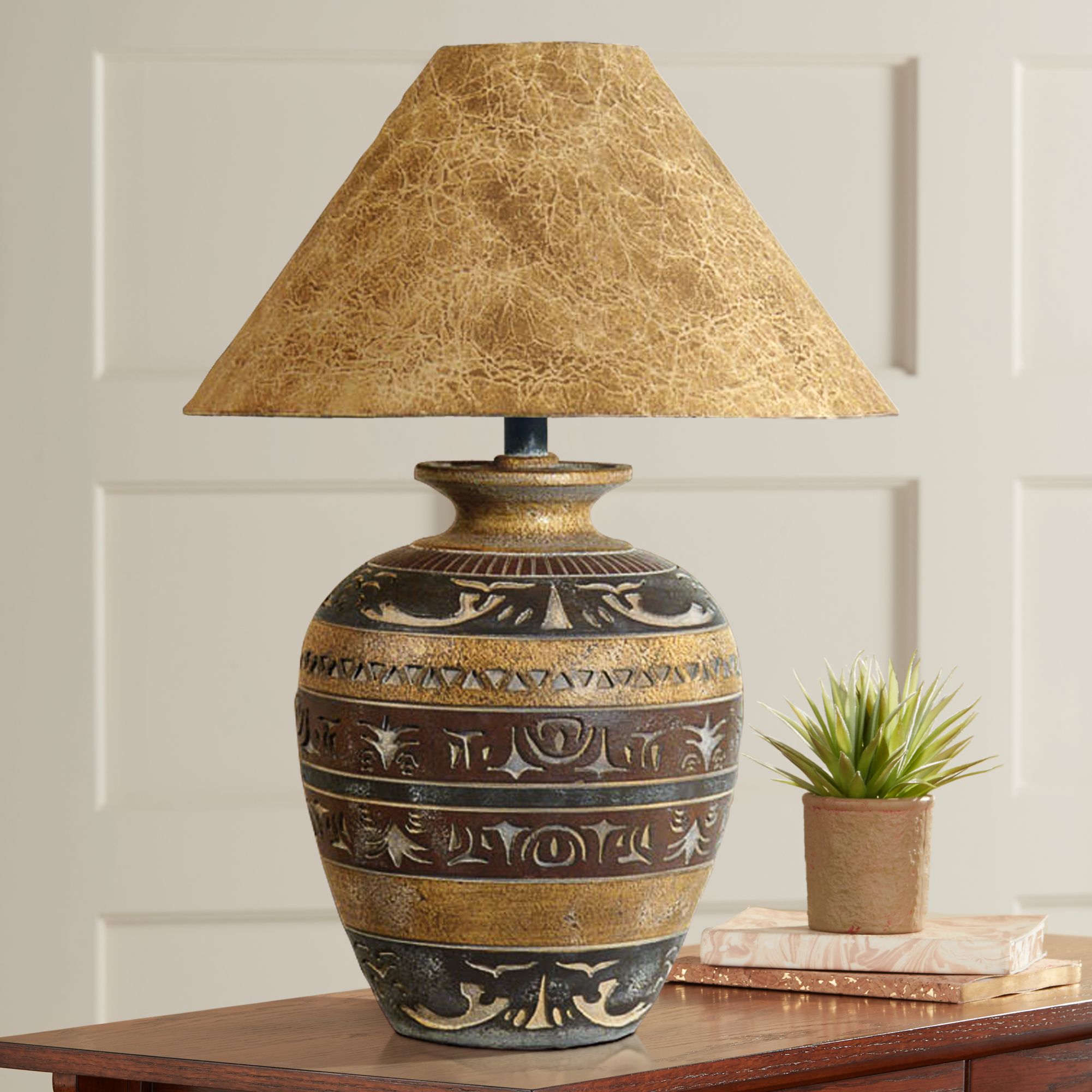 Southwestern shop table lamps