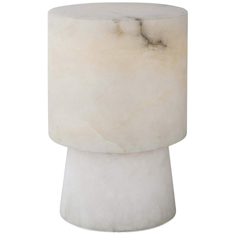 Image 1 Hazel 8 1/2" High Natural Stone Uplight Accent Table Lamp