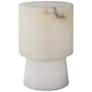 Hazel 8 1/2" High Natural Stone Uplight Accent Table Lamp