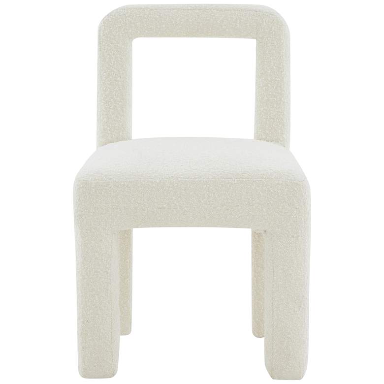 Image 4 Hazel Cream Boucle Fabric Dining Chair more views