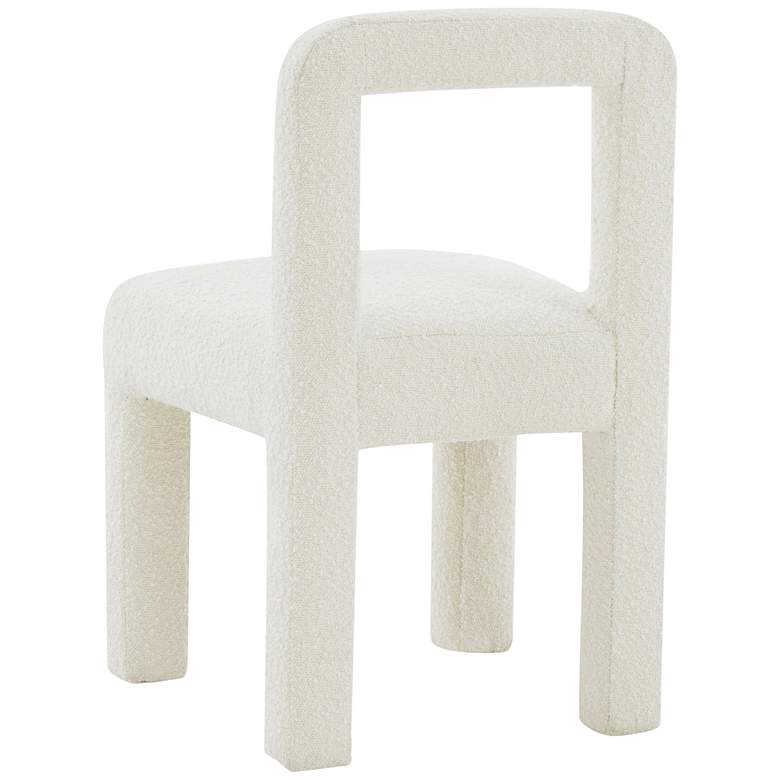 Image 5 Hazel Cream Boucle Fabric Dining Chair more views