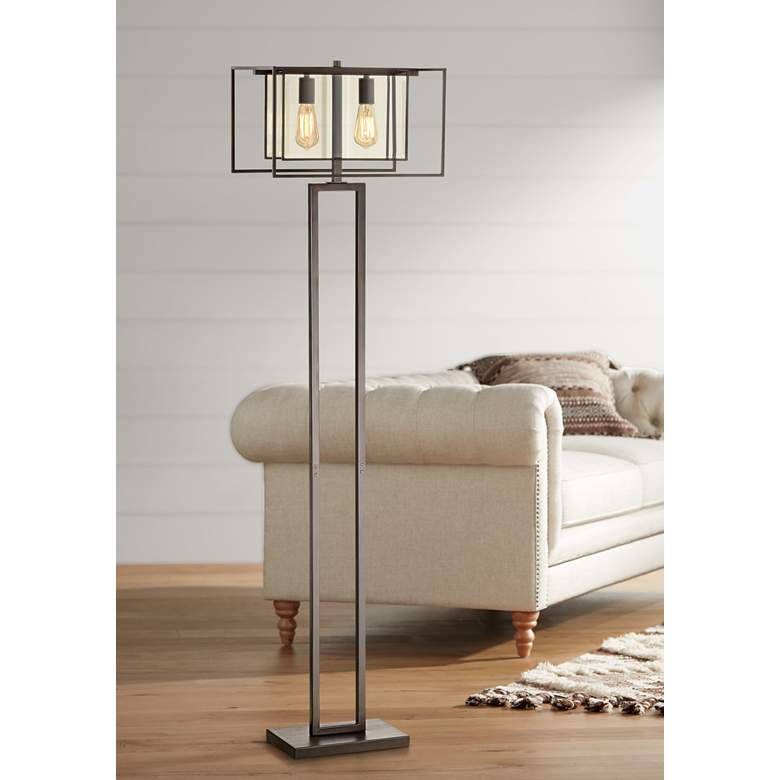 Image 1 Hazelhurst 2-Light Floor Lamp