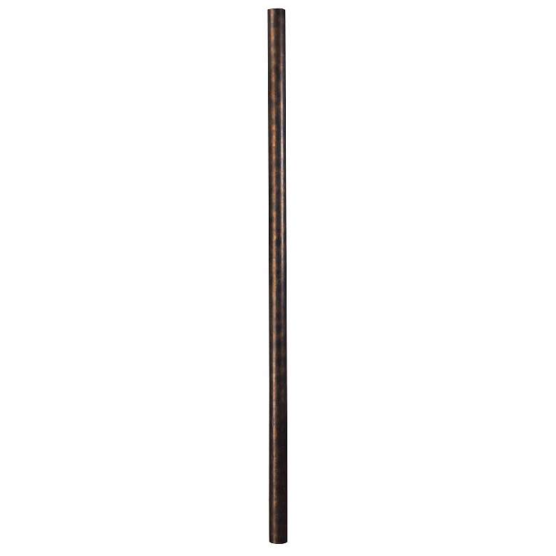 Image 1 Hazelnut Bronze Finish 84" High Outside Direct Burial Pole