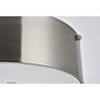 7_Hazen 2 Lt 12" Burnished Nickel Flush Mount more views
