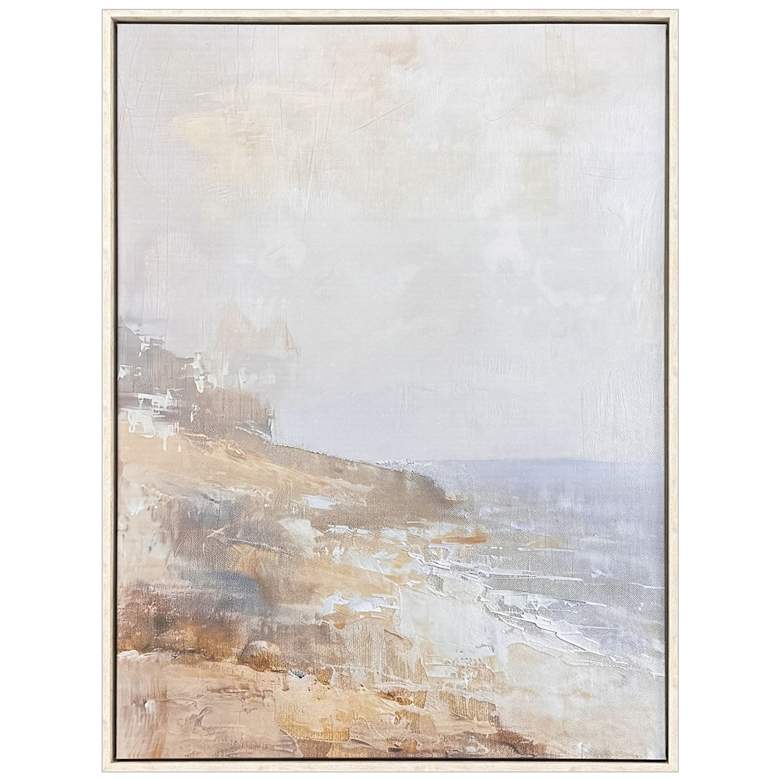 Image 1 Hazy Beach 38"W x 50"H Canvas