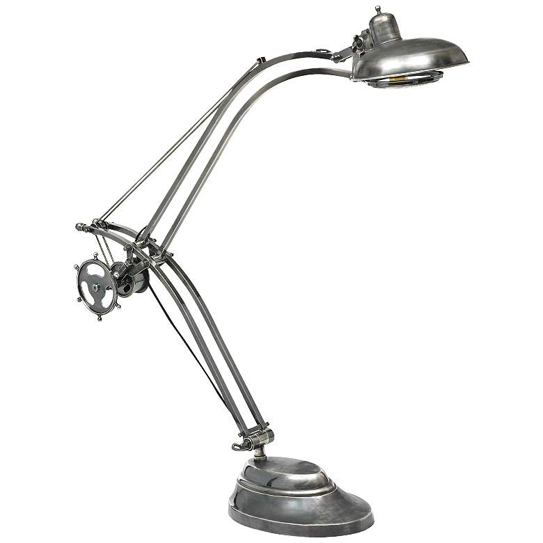 Image 1 Head Honcho Vintage Industrial Brass Floor Lamp
