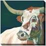 2_Head of the Herd 24" Square Outdoor Canvas Wall Art