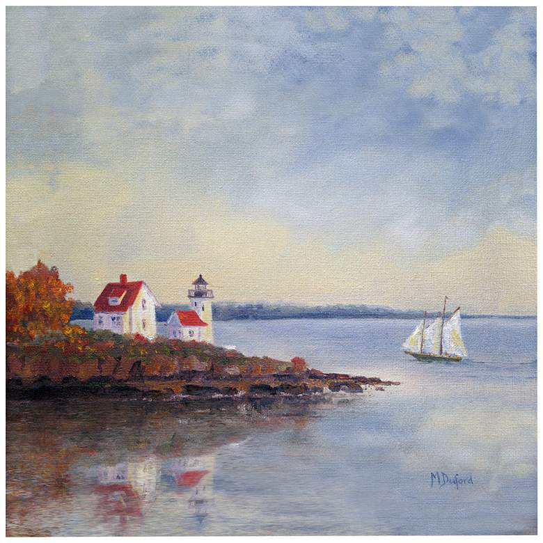 Image 1 Heading Home 24" Square Indoor-Outdoor Giclee Wall Art