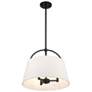 3_Headington 15 1/2" Wide Coal Black Pendant Light more views