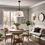 7_Headington 15 1/2" Wide Coal Black Pendant Light more views