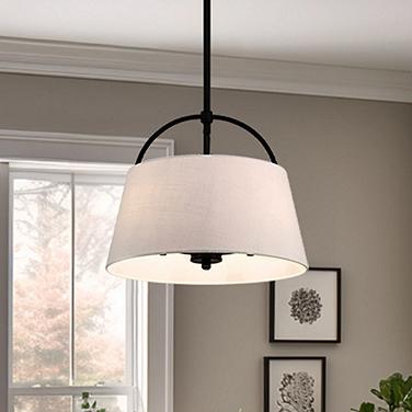 Headington 15 1/2" Wide Coal Black Pendant Light