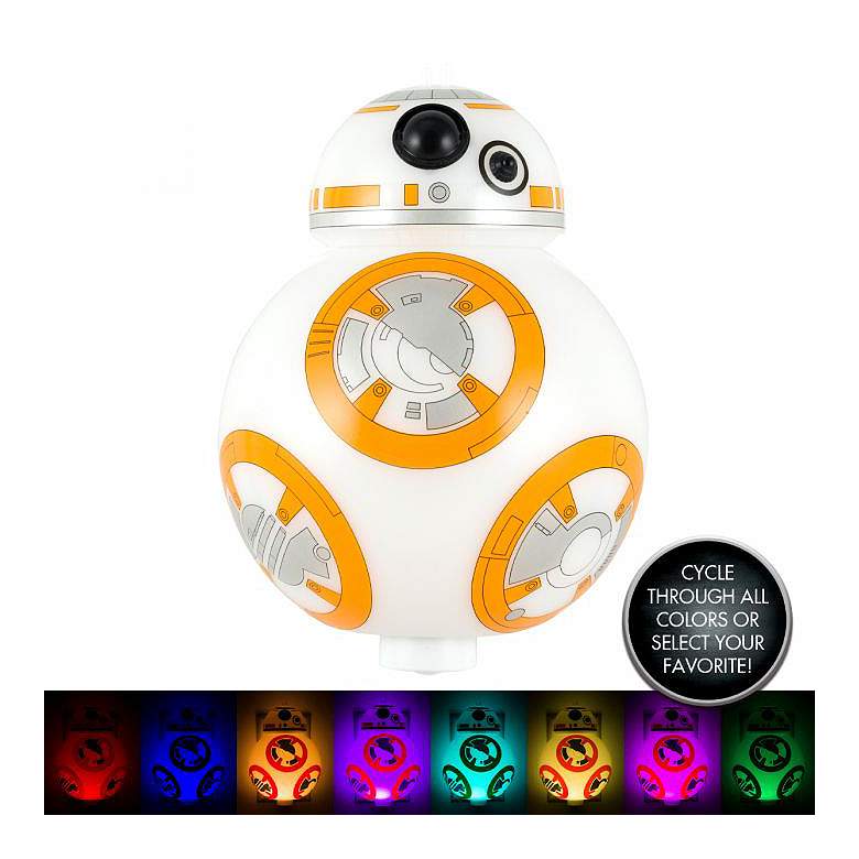 Image 1 HeadLite Star Wars BB-8 White Light Sensing LED Night Light