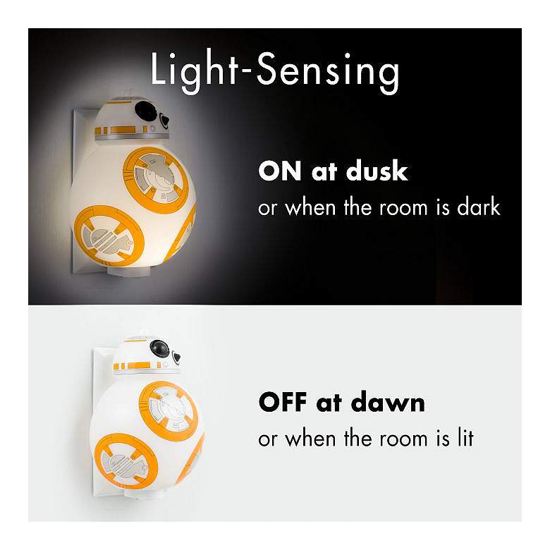 Image 4 HeadLite Star Wars BB-8 White Light Sensing LED Night Light more views