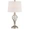 Healey Brushed Steel Table Lamp by 360 Lighting