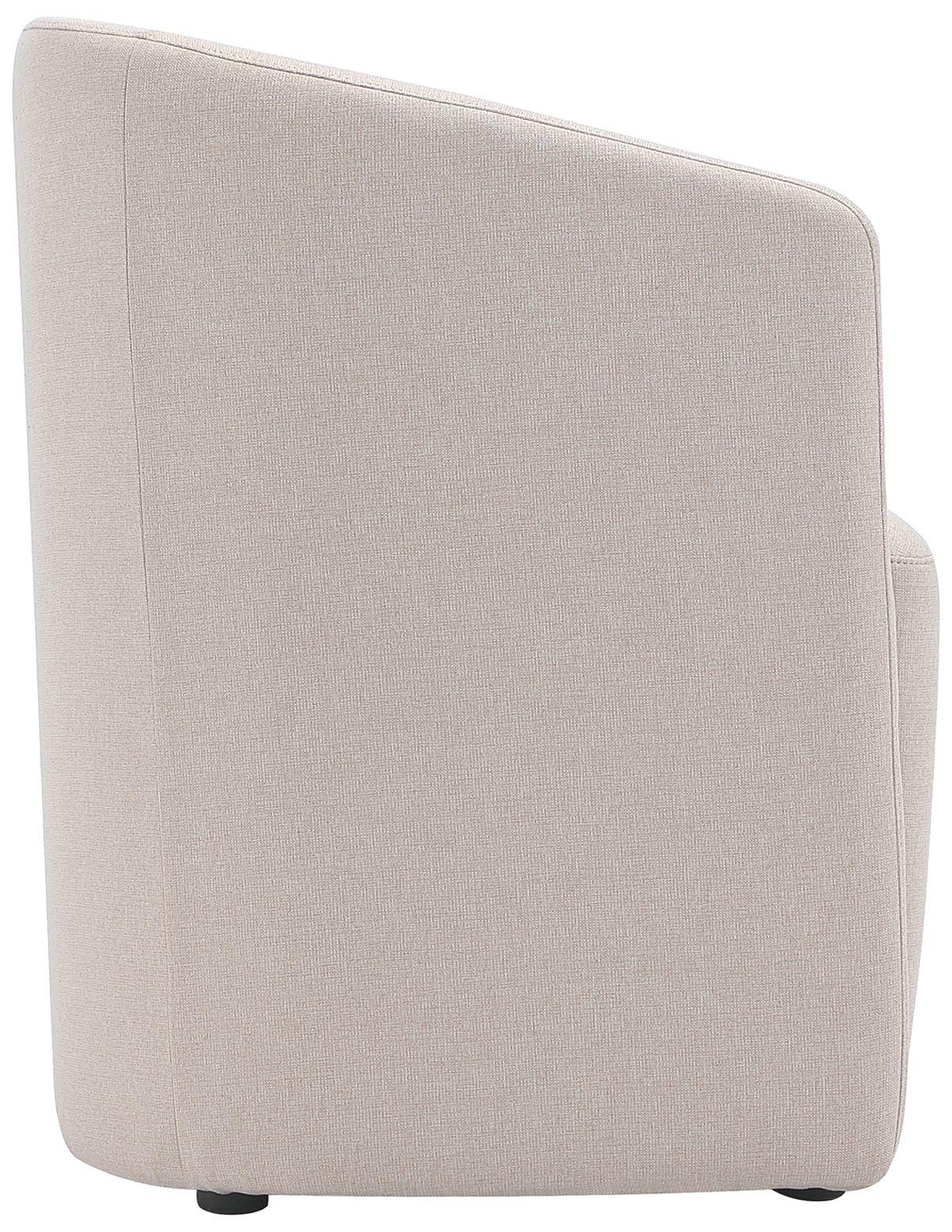 Hearth Contemporary Modern Upholstered Armchair in Barley