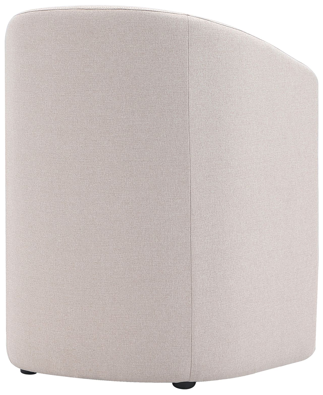 Hearth Contemporary Modern Upholstered Armchair in Barley