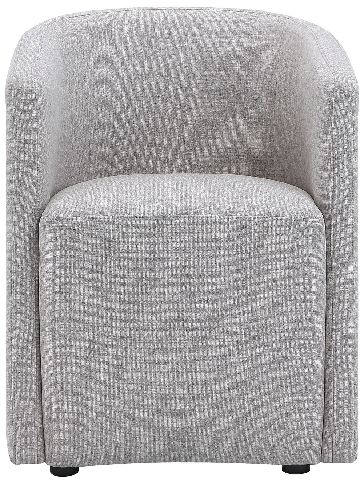 Image 7 Hearth Contemporary Modern Upholstered Armchair in Light Gray more views