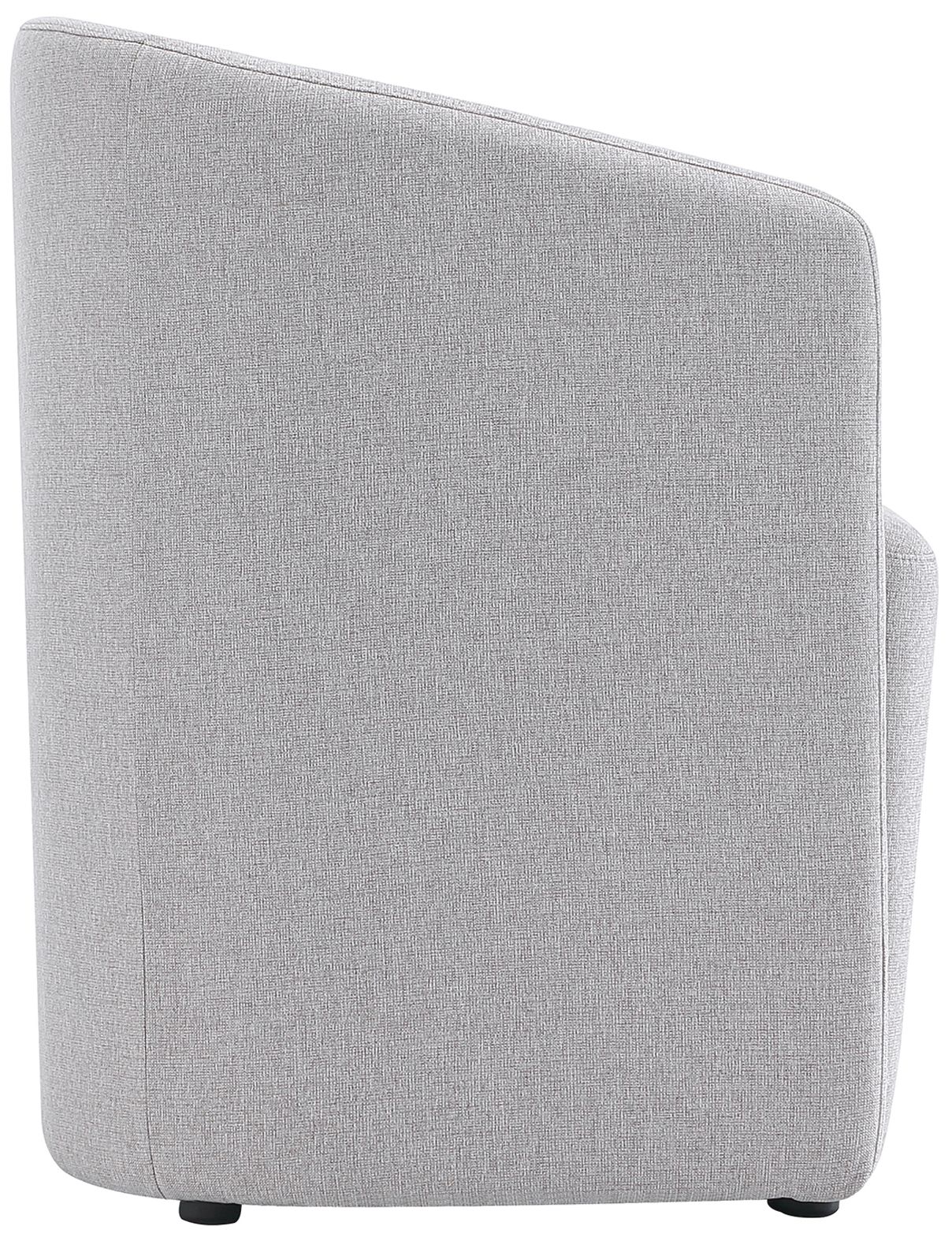 Hearth Contemporary Modern Upholstered Armchair in Light Gray