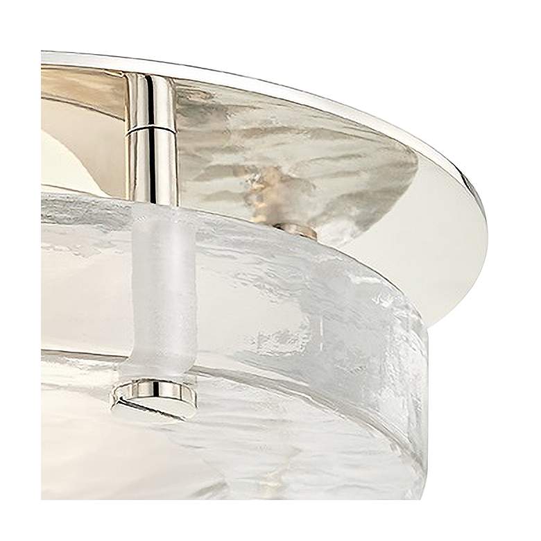 Image 2 Heath 8 1/4" Wide Polished Nickel LED Ceiling Light more views