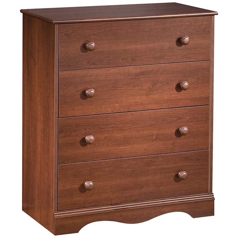 Image 1 Heavenly Collection Royal Cherry 4-Drawer Chest