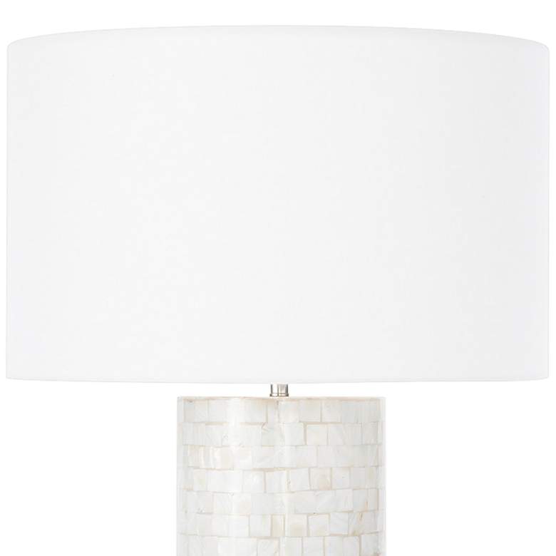 Image 4 Heavenly Natural Mother of Pearl Table Lamp more views