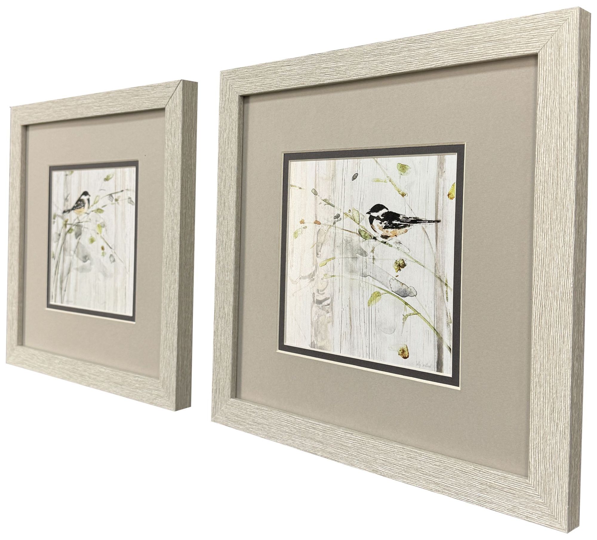 Image 2 Heavenly Spring 11"W x 11"H Framed Art Set of 2 more views