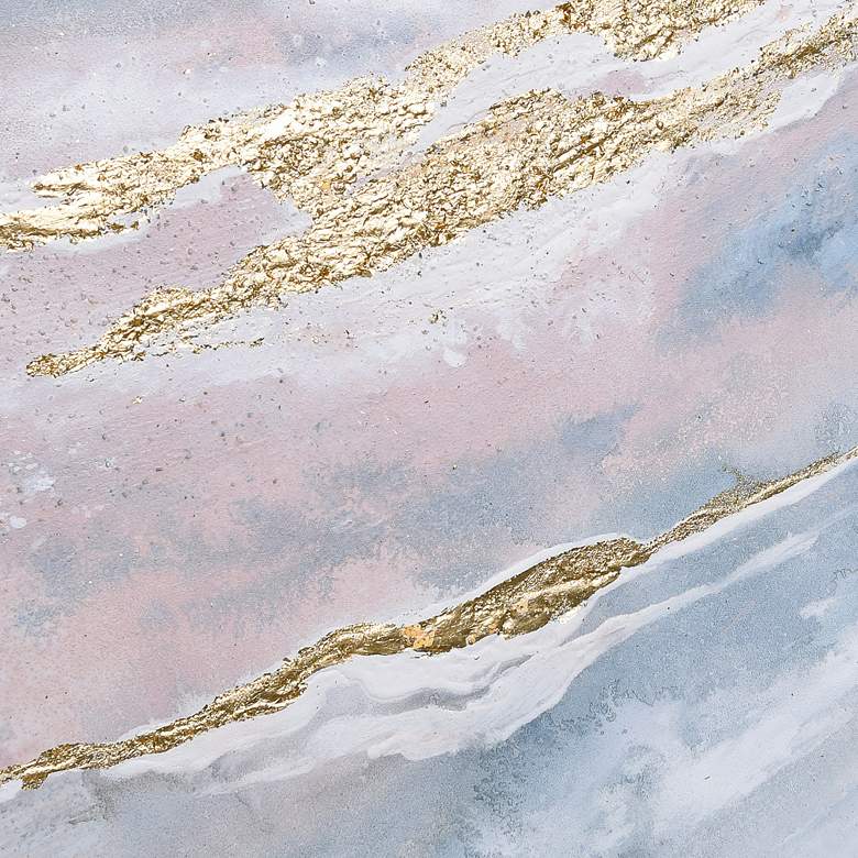Image 5 Heavens 2 32" Square Metallic 3-Piece Canvas Wall Art Set more views