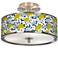 Hedge Giclee Glow 14" Wide Ceiling Light