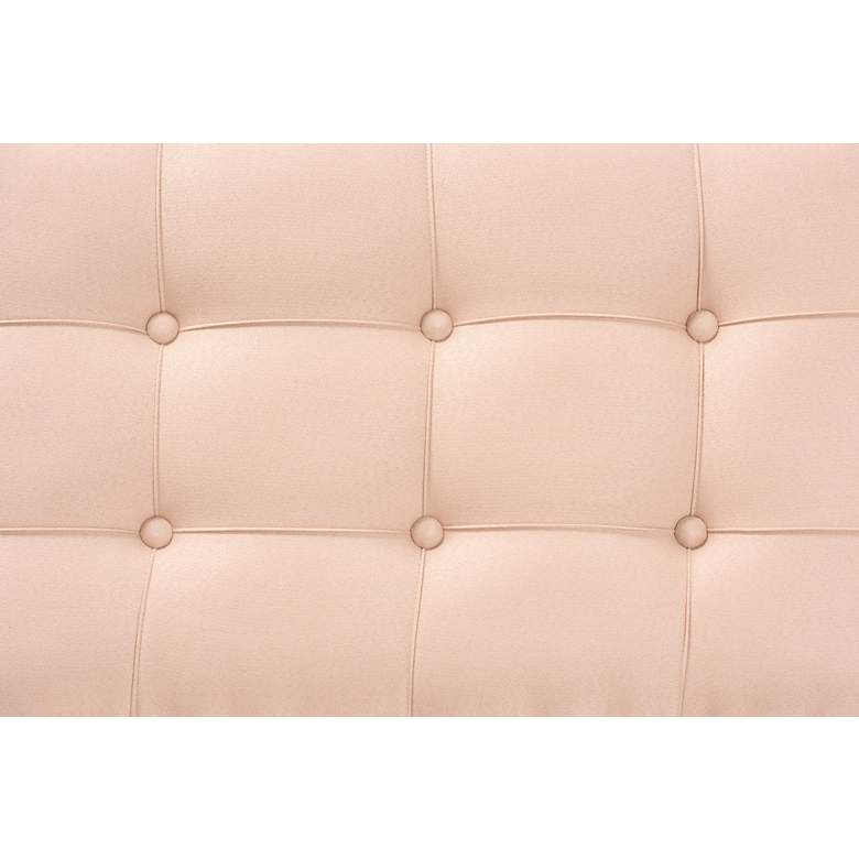 Image 5 Hedia 47 1/4" Wide Beige Tufted Fabric Accent Bench more views