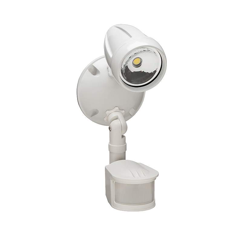 Image 1 Hedley 1-Light White LED Motion Activated Security Light