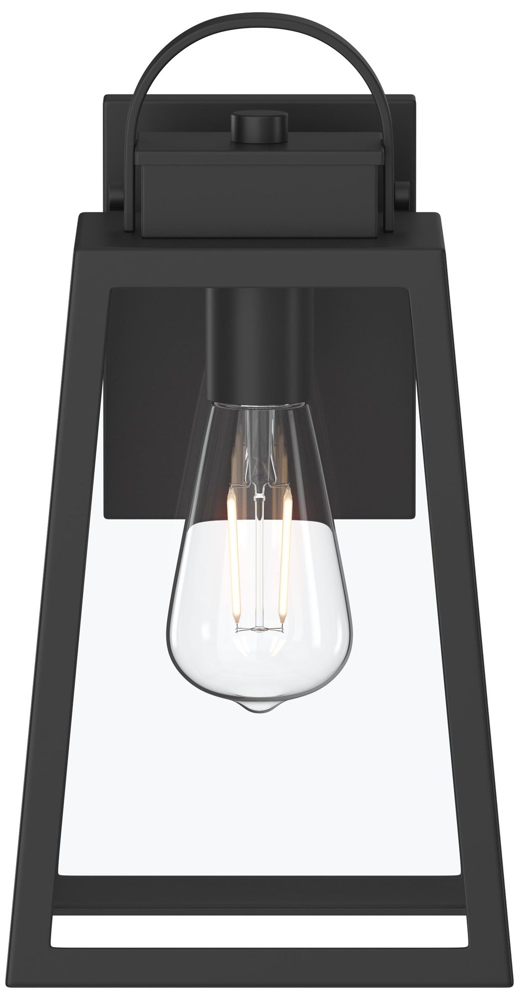 Hedry Medium Outdoor Wall Lantern with Clear Glass Panels