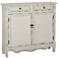 Heidi Hand-Painted Distressed Cream Accent Chest