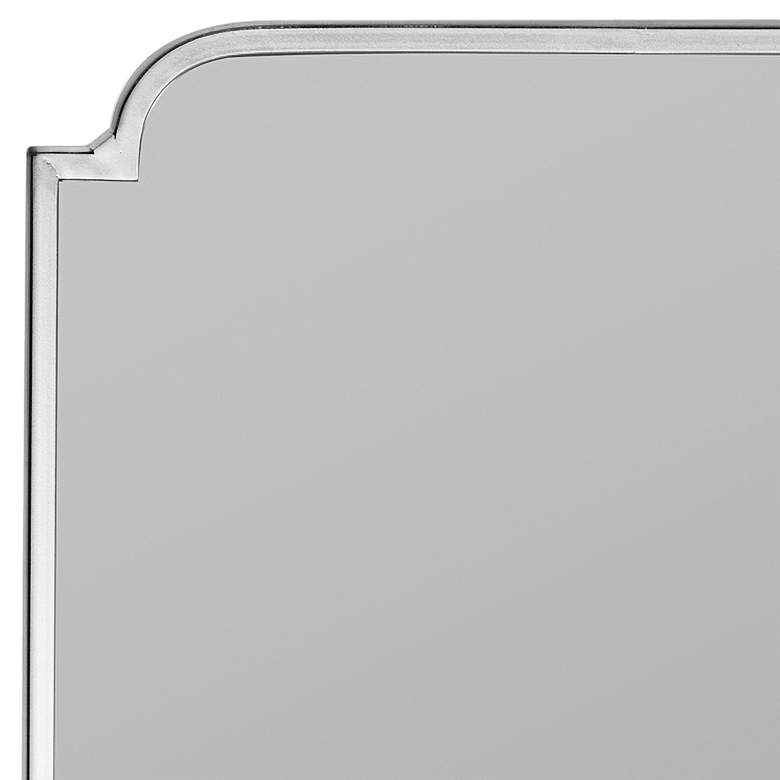 Image 3 Heidi Silver 23 3/4 inch x 47 1/2 inch Rectangular Wall Mirror more views