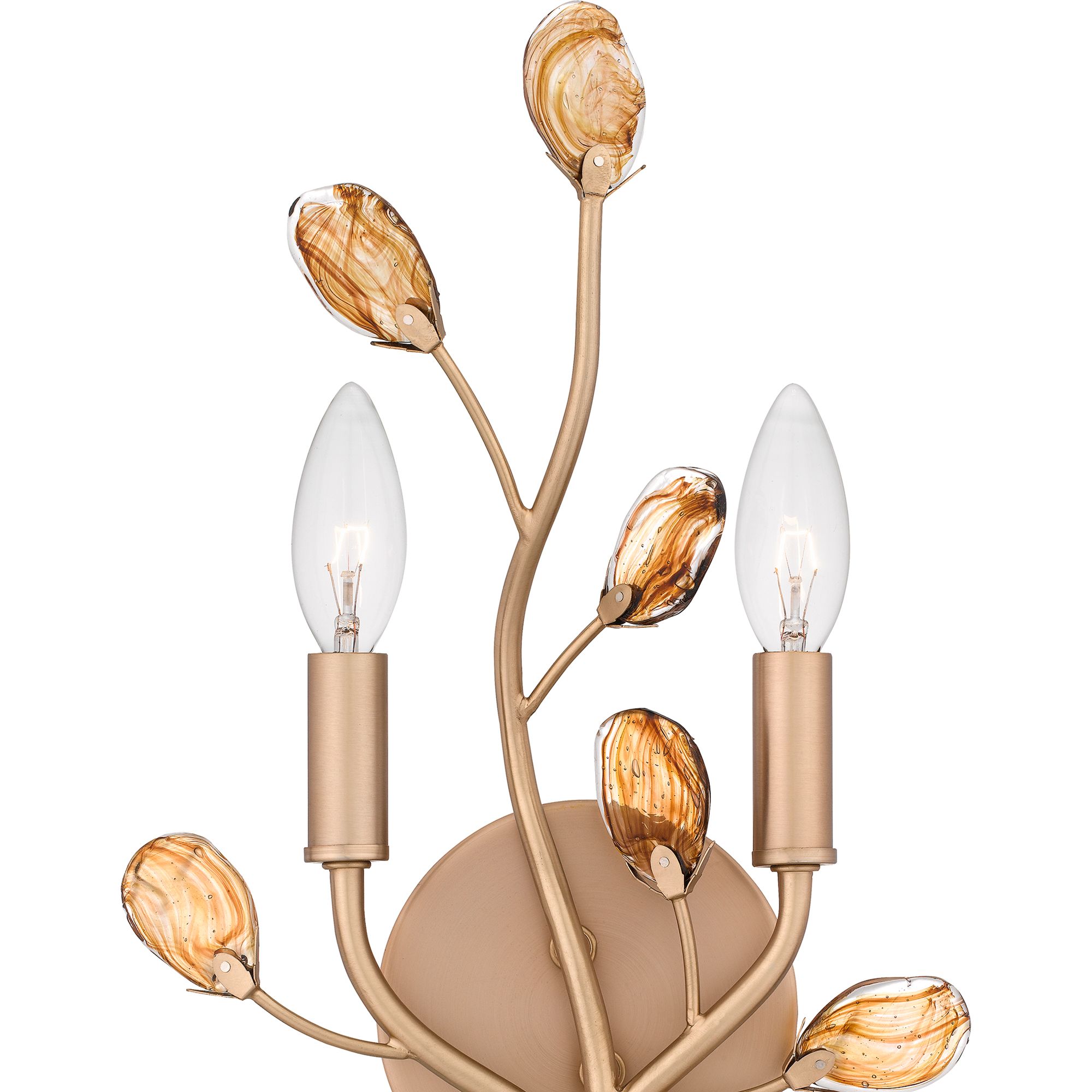 Heiress 17 3/4" High Bronze Gold 2-Light Wall Sconce