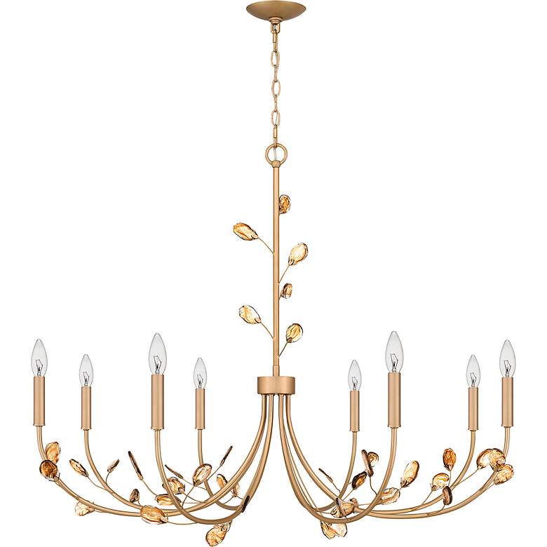Image 3 Heiress 8-Light Bronze Gold Chandelier more views