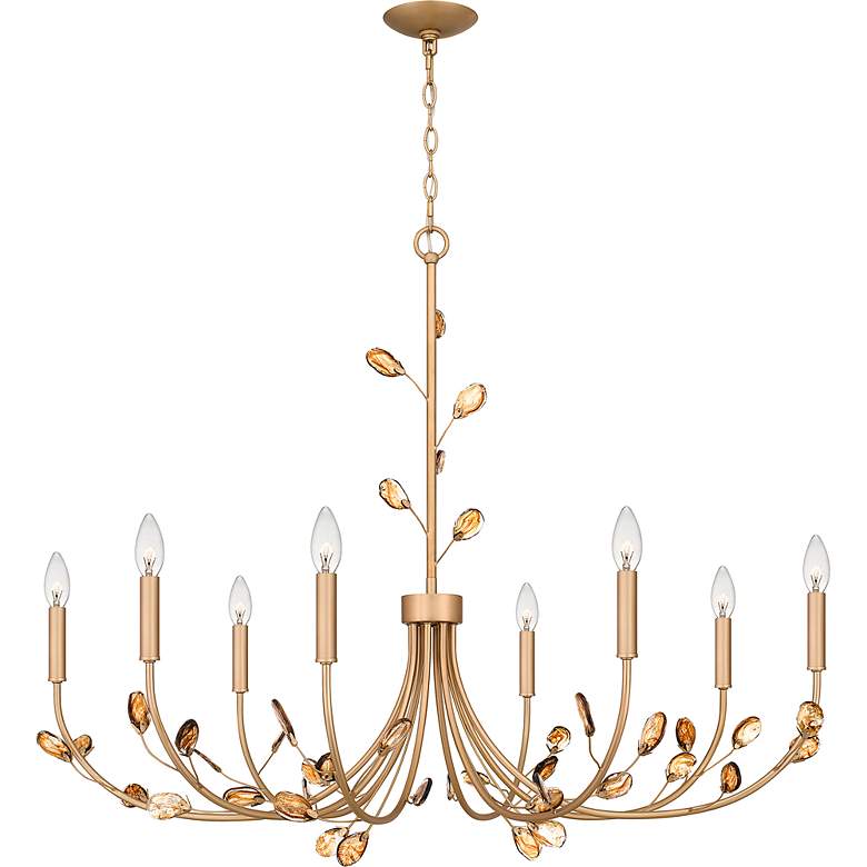 Image 4 Heiress 8-Light Bronze Gold Chandelier more views