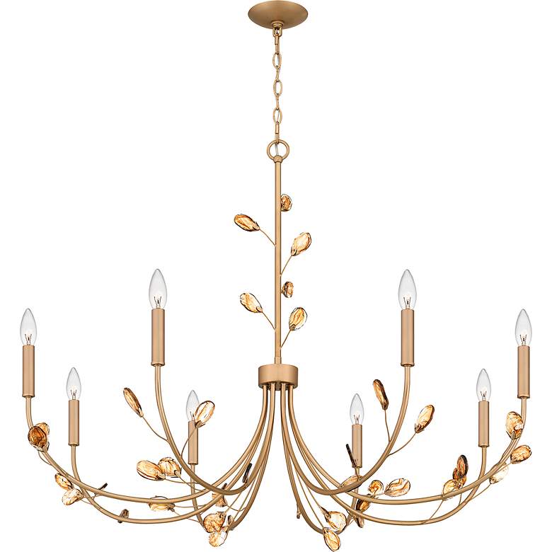 Image 5 Heiress 8-Light Bronze Gold Chandelier more views