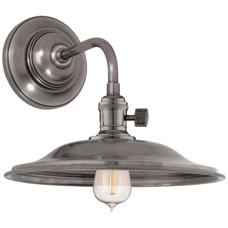Image 1 Heirloom 1 Light Wall Sconce Hist Nickel