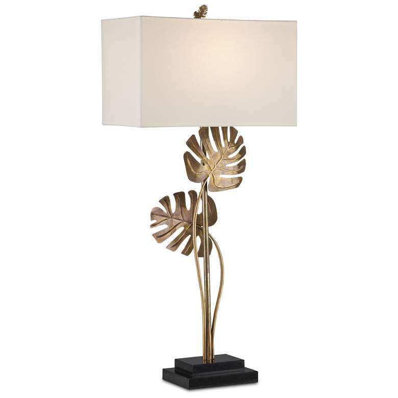 Image 1 Heirloom Brass Console Table Lamp