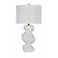 Helen 30" High Matte White Table Lamp