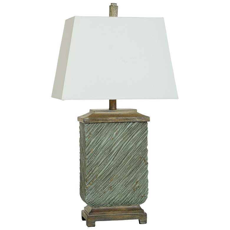 Image 1 Helena 33" High Stonington Blue Traditional Table Lamp