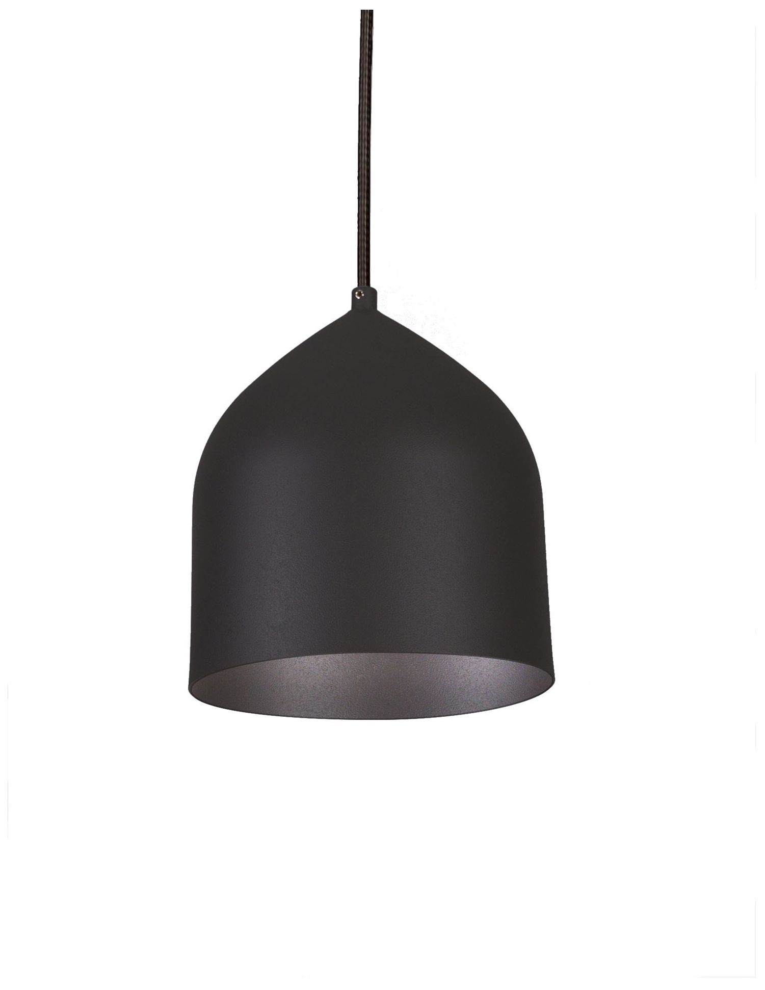 Helena 8" Wide Black LED Mini Pendant