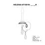 5_Helenia 17"H x 4.5"W 1-Light Crystal Wall Sconce in Antique Silve more views