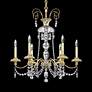 3_Helenia 30"H x 28"W 6-Light Crystal Chandelier in Heirloom Silver more views