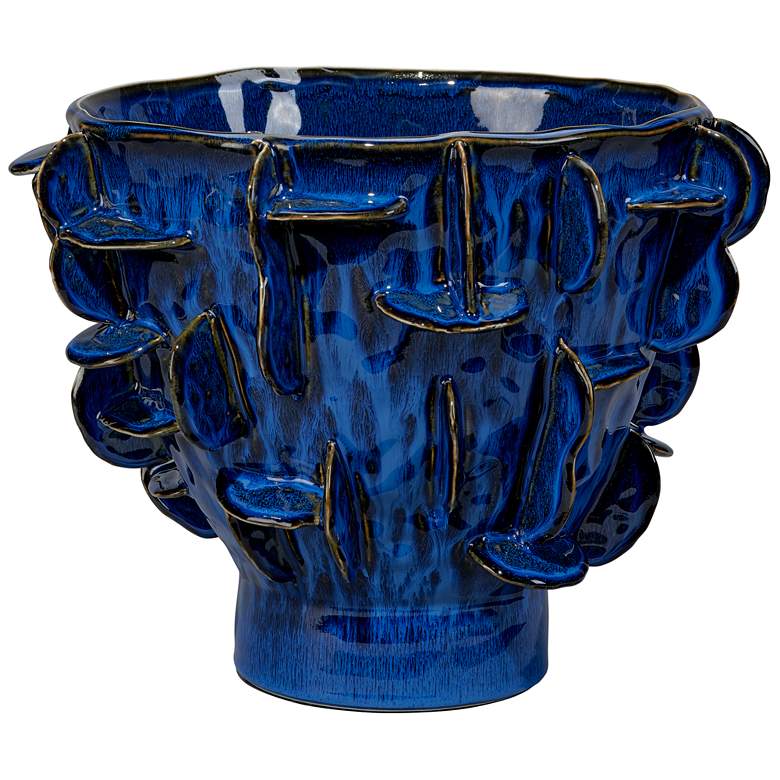 Image 1 HELIOS VASE COBALT BLUE