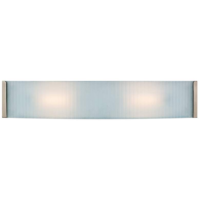 Image 1 Helium 24 1/2" Wide Brushed Steel LED Bath Light