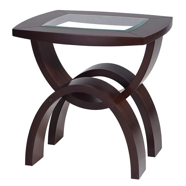 Image 1 Helix Collection Rectangular End Table