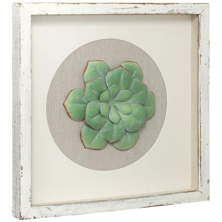 Image 1 Hello Friend IV 3D Flower 12" Square Shadow Box Wall Art