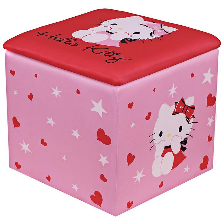 Image 1 Hello Kitty Kids Storage Ottoman