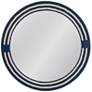 2_Helm Navy and White 42" x 42" Round Wall Mirror